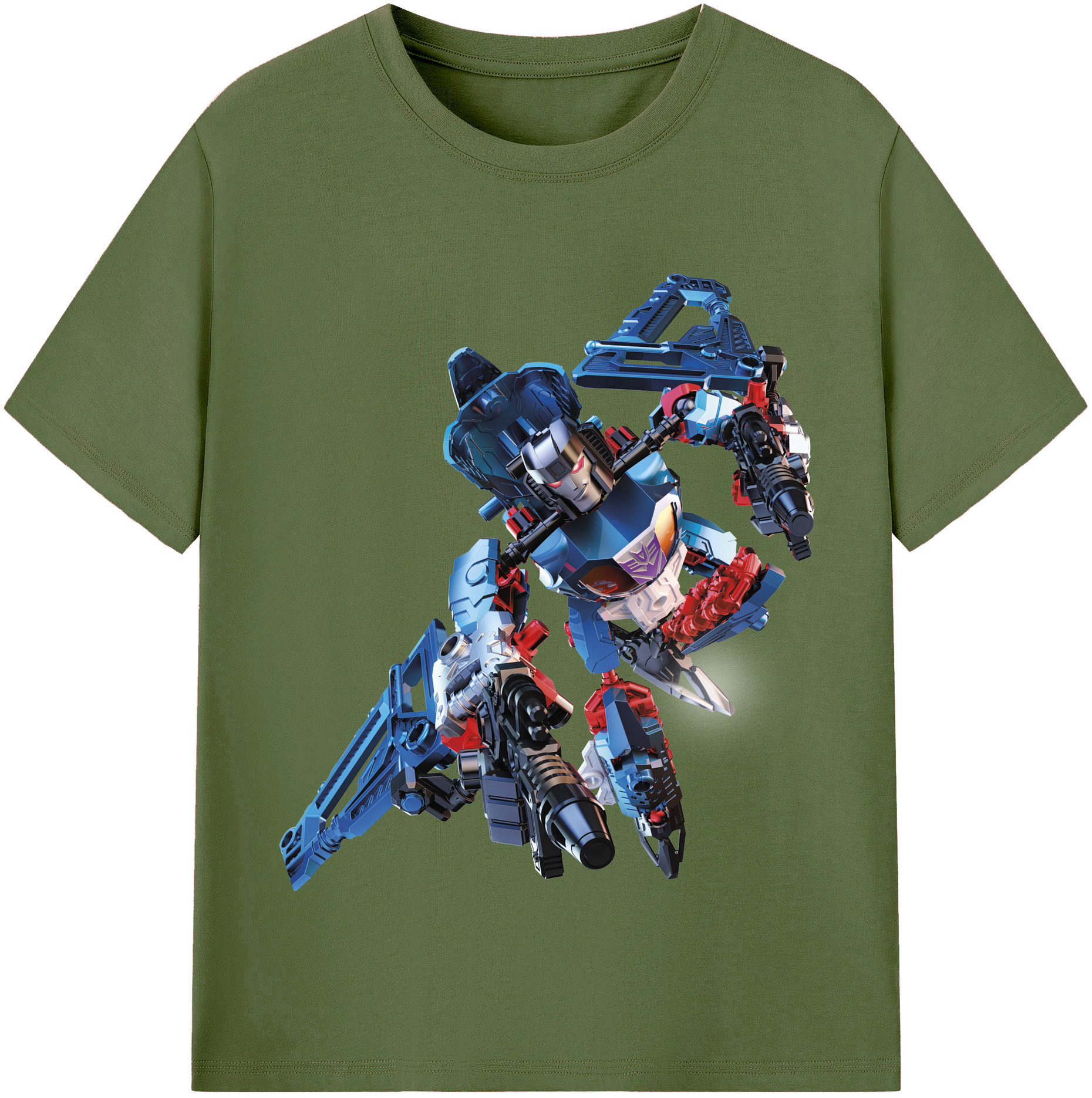 （画像用）  綿100％半袖Tシャツ（フロントプリント）